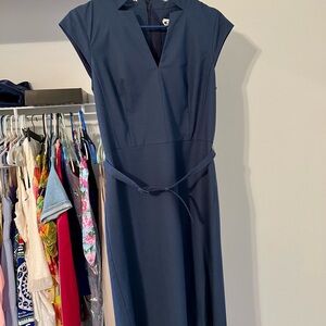 Ann Taylor belted shift dress